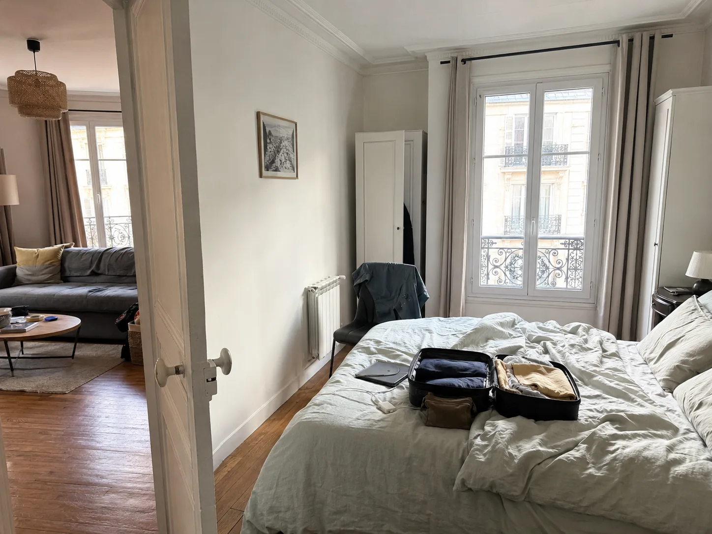État des lieux avant le départ — Paris 15e, T2 45 m²
